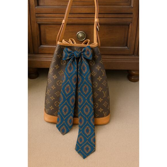 Vintage Pierre Balmain Silk Tie - Paisley Print – Classic Gift, Unisex Accessory - Picture 8 of 12